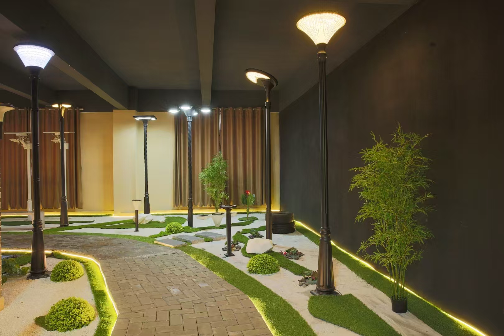 户外太阳能庭院灯，太阳能景观灯